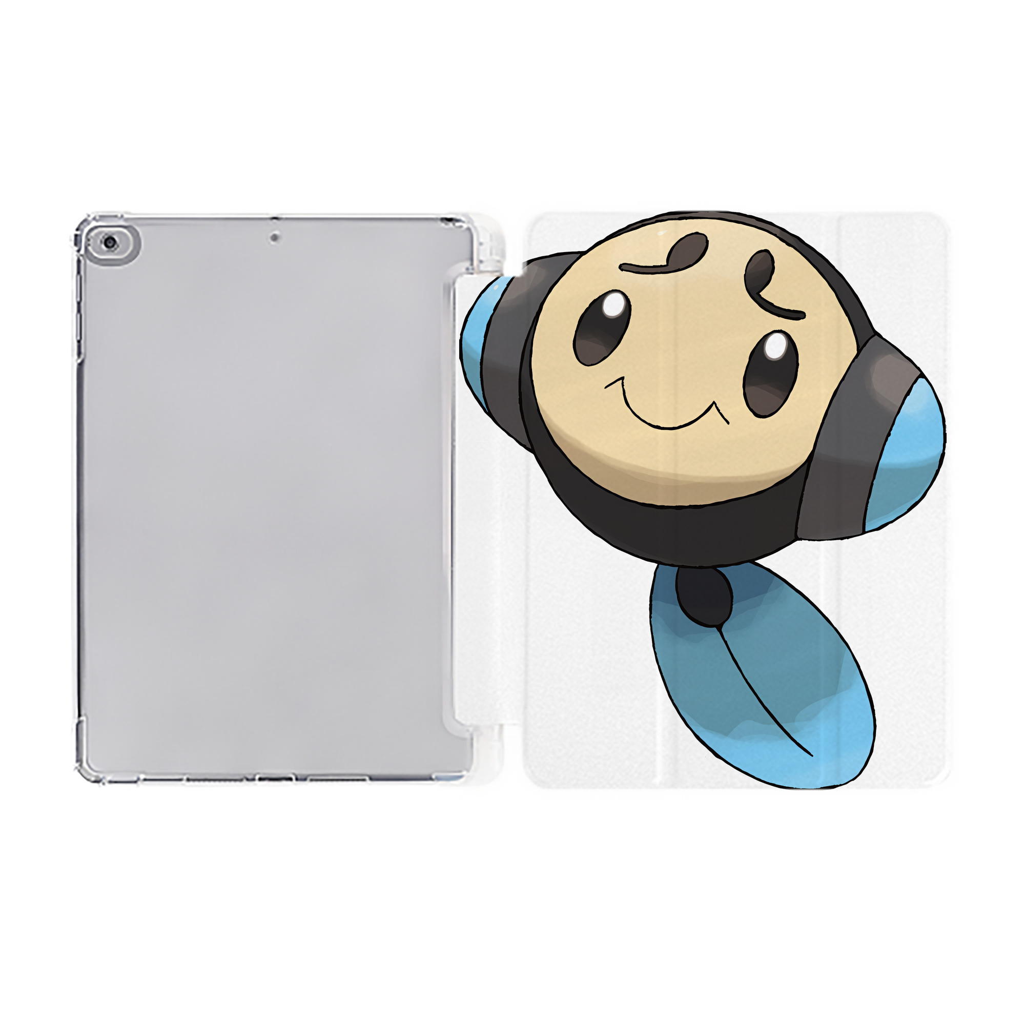 （画像用） ポケットモンスター Pokémon IPad ケース ペン収納付き 三つ折りスタンド PUレザー×シリコン 対応機種9.5/10.5/10.9インチ